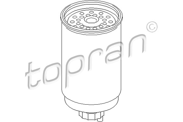 Filtr paliwa TOPRAN 300 352