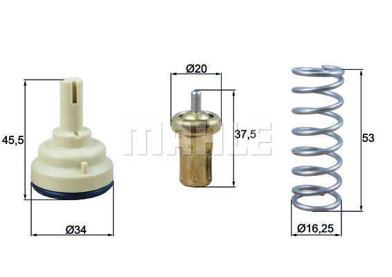 Termostat MAHLE TX 181 105D