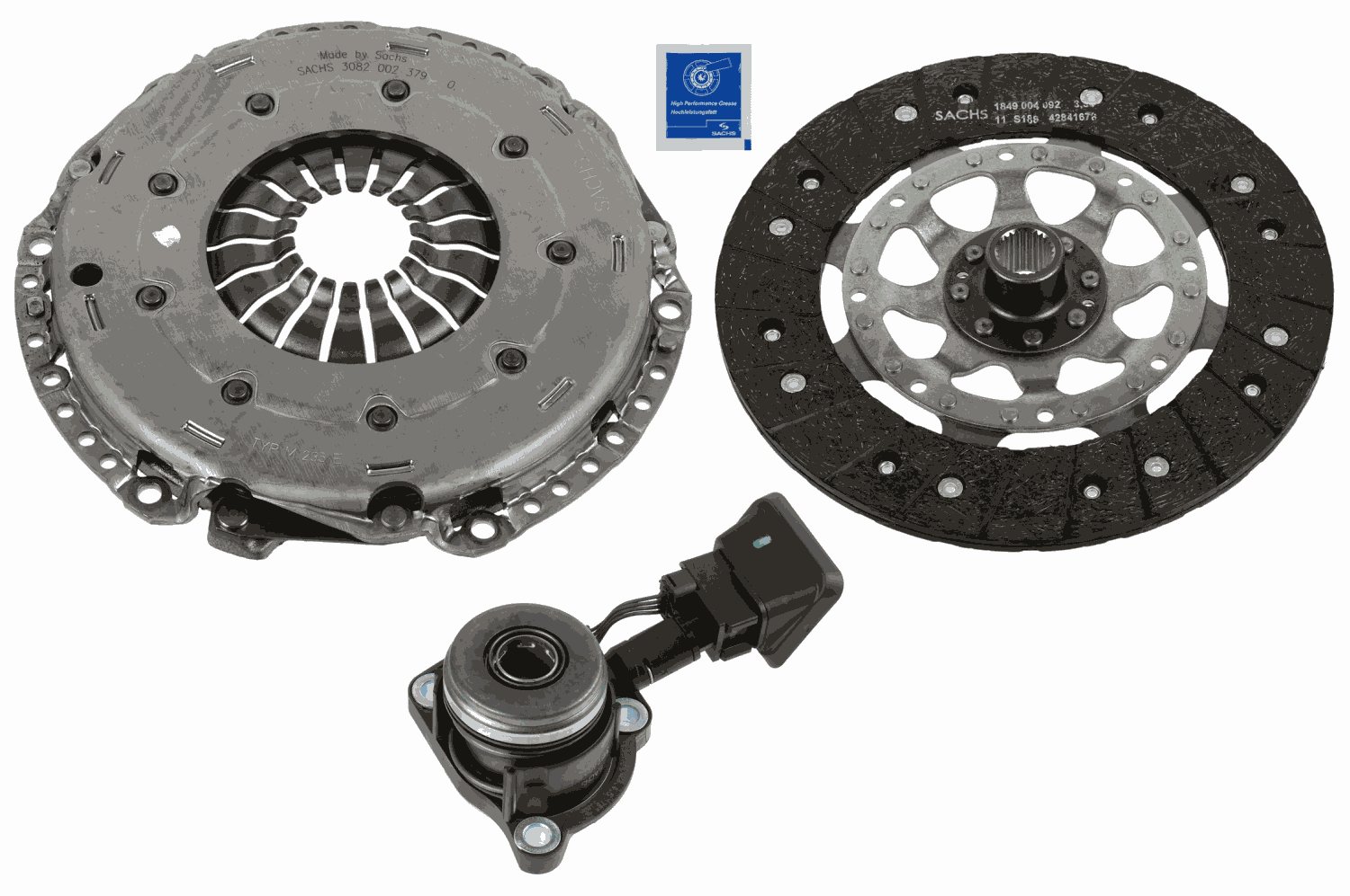 Zestaw sprzęgła SACHS 3000 990 560