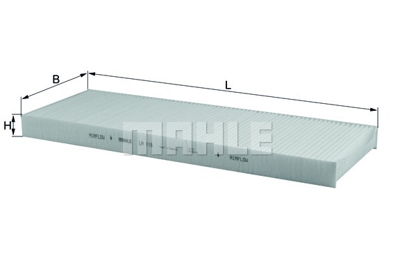 Filtr kabinowy KNECHT LA 118