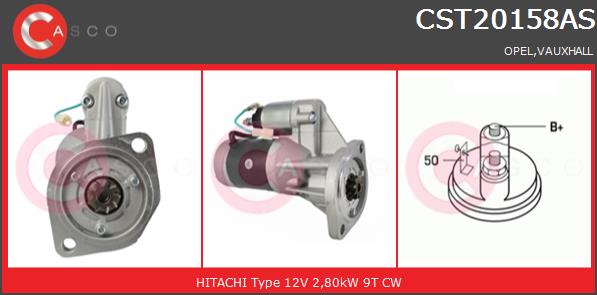 Rozrusznik CASCO CST20158AS