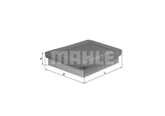 Filtr powietrza KNECHT LX 543