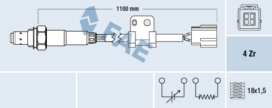 Sonda lambda FAE 77295