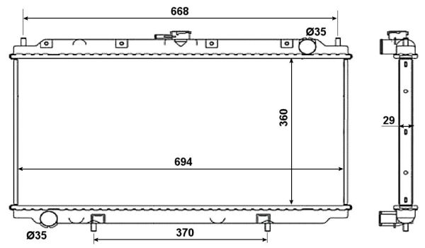 Chłodnica NRF 53019