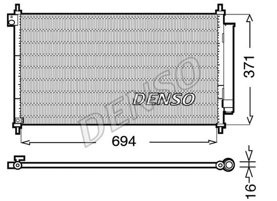 Skraplacz klimatyzacji DENSO DCN40012