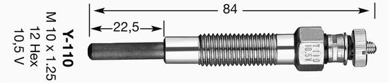Świeca żarowa NGK 6825