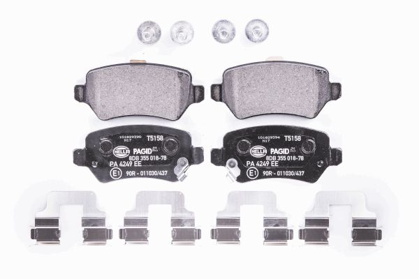 Klocki hamulcowe HELLA 8DB 355 018-781