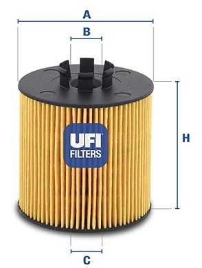 Filtr oleju UFI 25.047.00