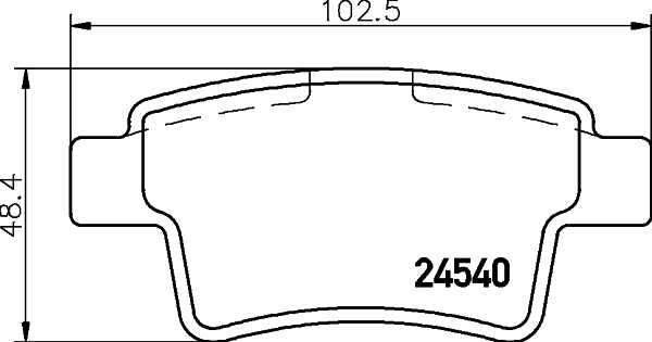 Klocki hamulcowe HELLA 8DB 355 013-361