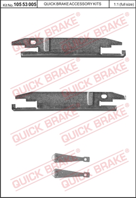 Regulacja szczęk hamulcowych QUICK BRAKE 105 53 005