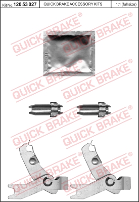 Zestaw naprawczy rozpieracza QUICK BRAKE 120 53 027