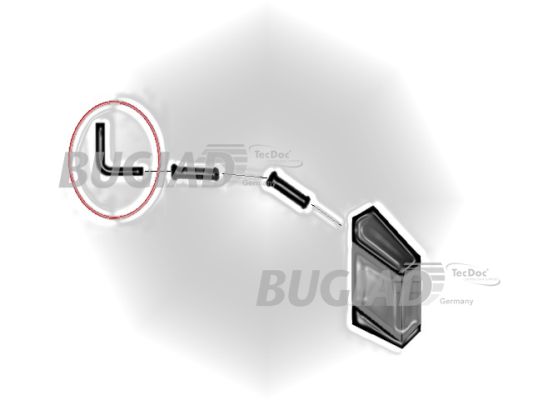 Przewód powietrza doładowującego BUGIAD 82665