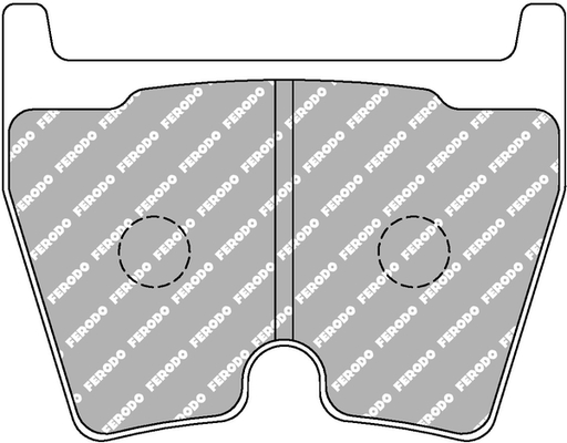 Klocki hamulcowe FERODO RACING FCP1664H