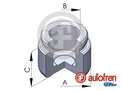 Tłoczek zacisku hamulcowego AUTOFREN SEINSA D025229