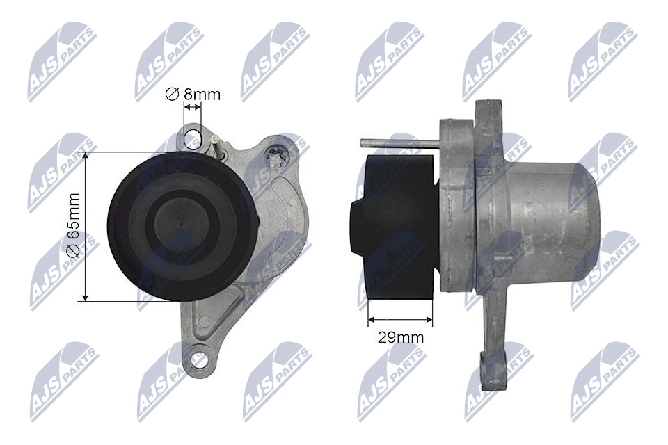 Rolka napinacza paska osprzętu NTY RNK-NS-036