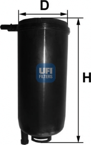 Filtr paliwa UFI 31.071.00