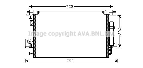 Skraplacz klimatyzacji AVA QUALITY COOLING MT5210D