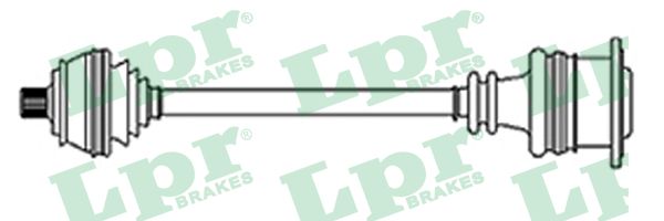 Półoś napędowa LPR DS14251