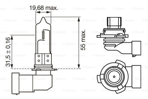 Żarówka BOSCH 1 987 302 155