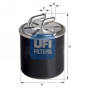 Filtr paliwa UFI 24.436.00
