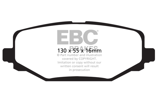 Klocki hamulcowe EBC BRAKES DP61889