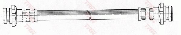 Przewód hamulcowy elastyczny TRW PHA168