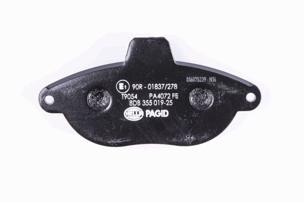 Klocki hamulcowe HELLA 8DB 355 019-251
