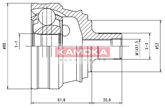 Przegub KAMOKA 6276