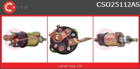 Elektromagnes rozrusznika CASCO CSO25112AS