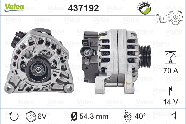 Alternator VALEO 437192