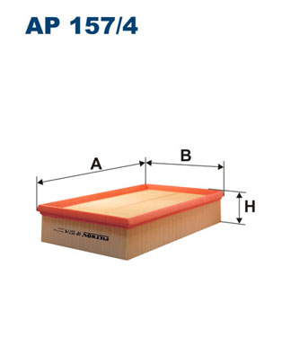 Filtr powietrza FILTRON AP157/4