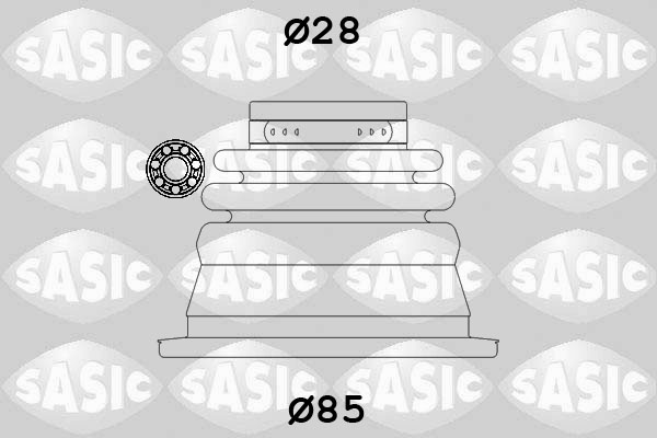 Zestaw osłon SASIC 4003451