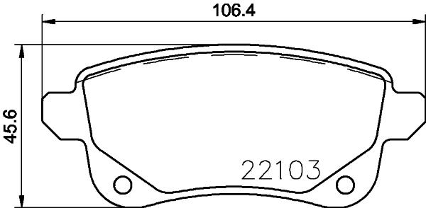 Klocki hamulcowe BREMBO P 68 064