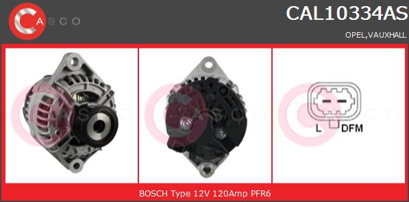 Alternator CASCO CAL10334AS