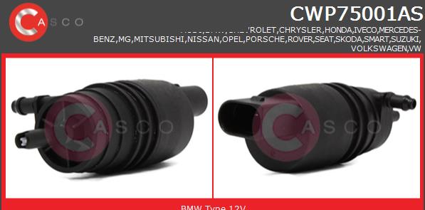 Pompka spryskiwacza CASCO CWP75001AS