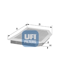 Filtr powietrza UFI 30.597.00