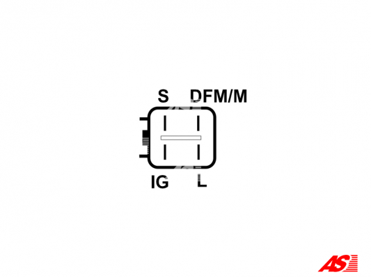 Alternator AS-PL A6025(DENSO)