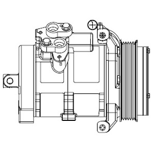 Kompresor klimatyzacji DELPHI CS20528