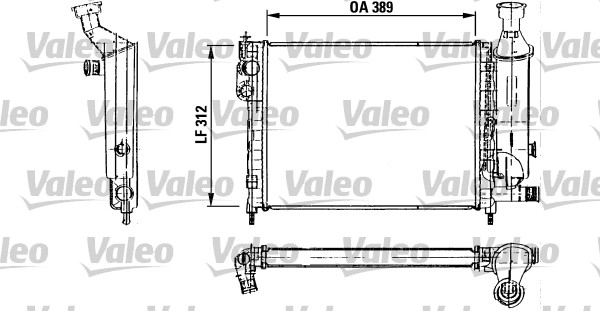 Chłodnica VALEO 730492
