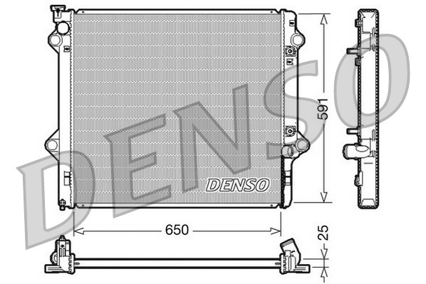 Chłodnica DENSO DRM50046