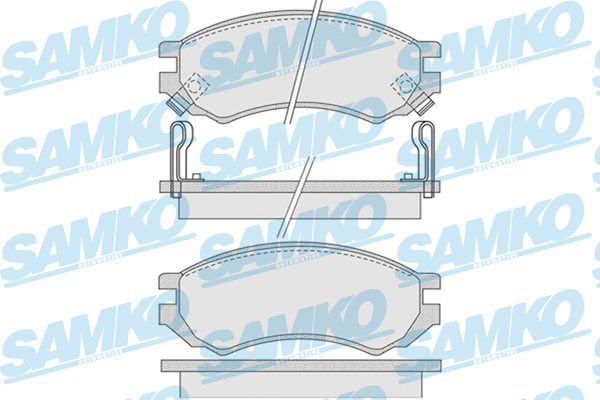 Klocki hamulcowe SAMKO 5SP1008