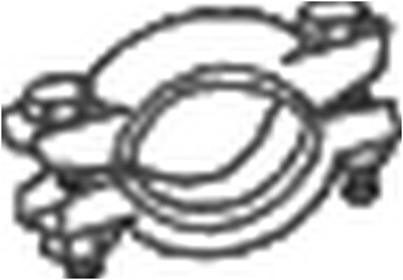 Obejma układu wydechowego BOSAL 254-787