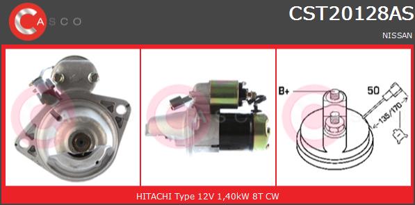 Rozrusznik CASCO CST20128AS