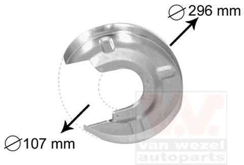 Tarcza kotwiczna VAN WEZEL 5874373