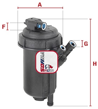 Filtr paliwa SOFIMA S 5116 GC