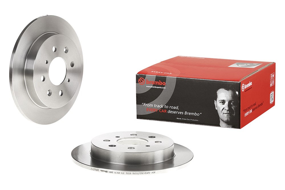 Tarcza hamulcowa BREMBO 08.B602.10