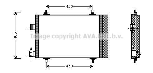 Skraplacz klimatyzacji AVA QUALITY COOLING CNA5173D