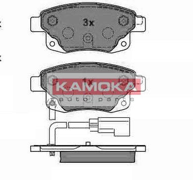 Klocki hamulcowe KAMOKA JQ1013860