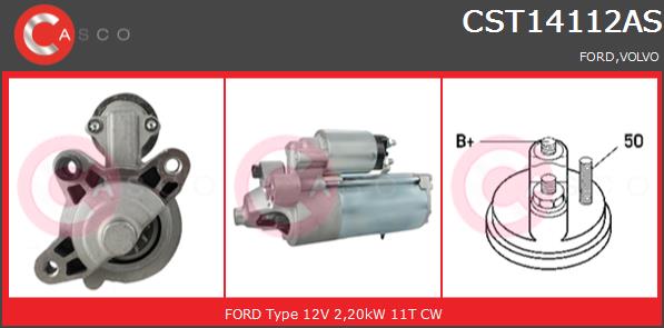 Rozrusznik CASCO CST14112AS