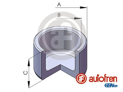 Tłoczek zacisku hamulcowego AUTOFREN SEINSA D025475